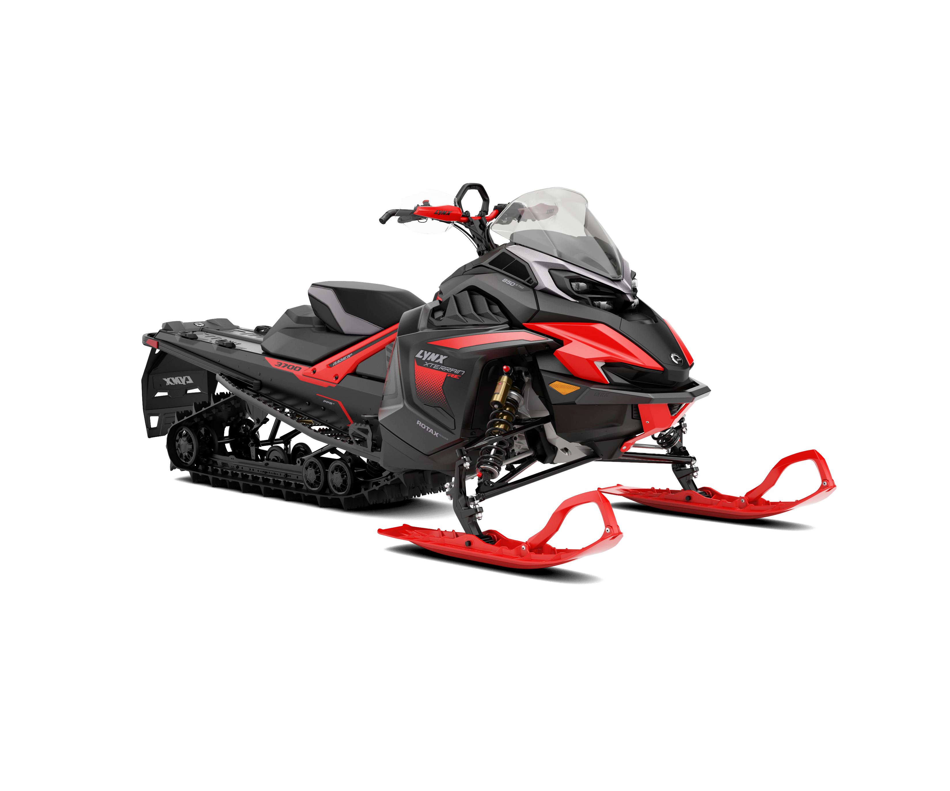 LYNX MY25 Xterrain RE 850 E TEC Viper Red Black Studio 34FRT NA (1)